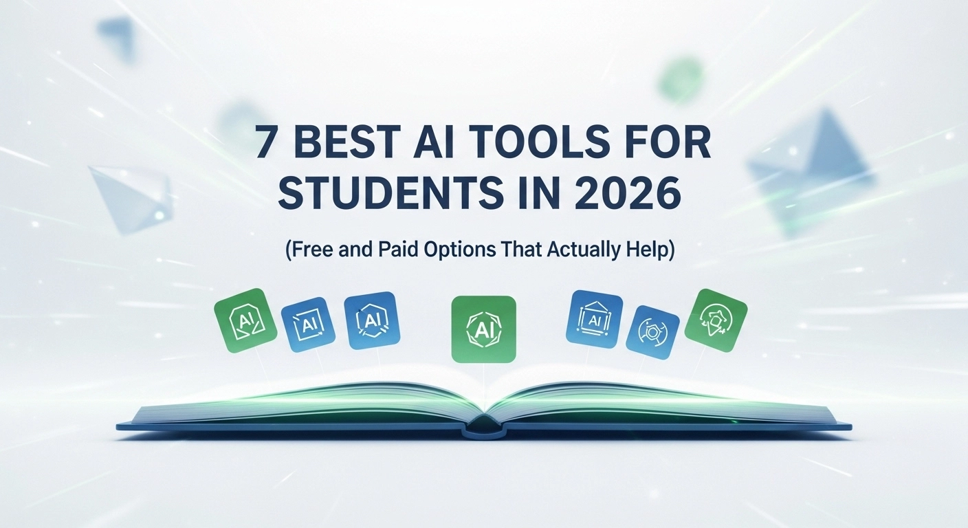 7 Best AI Tools for Students in 2026 (Free and Paid Options That Actually Help)