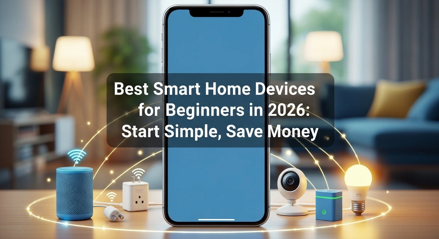 Best Smart Home Devices for Beginners in 2026: Start Simple, Save Money