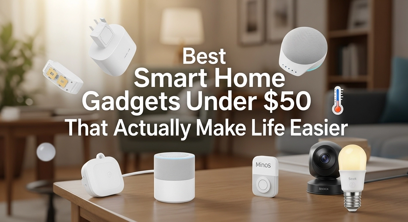 Best Smart Home Gadgets Under $50 That Actually Make Life Easier