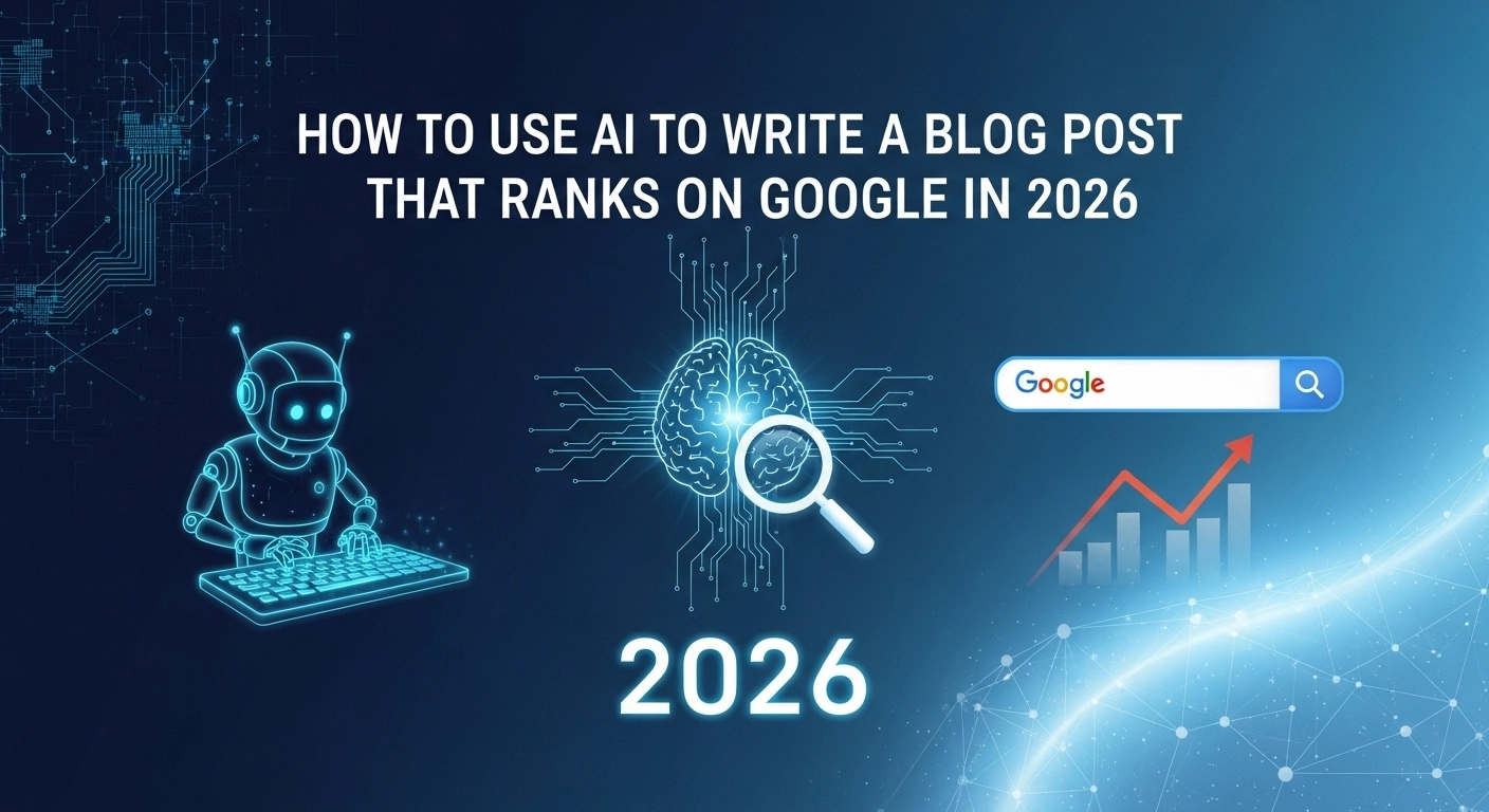 How to Use AI to Write a Blog Post That Ranks on Google in 2026